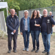 Von links: Günter Bricke und Claudia Schielke als Zeitplatzierte und Cathrin und Karsten Mehls als neue Stadmeister
