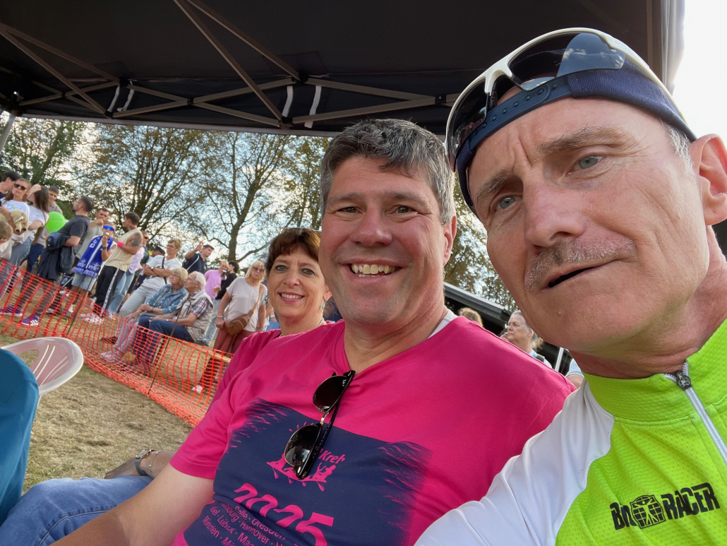 Hier zusammen mit dem Landesstützpunkttrainer Rudern Klaus Scheerschmidt.