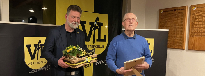 Ehrung 75 Jahre Mitgliedschaft